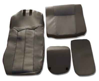 Leather chair back online covers